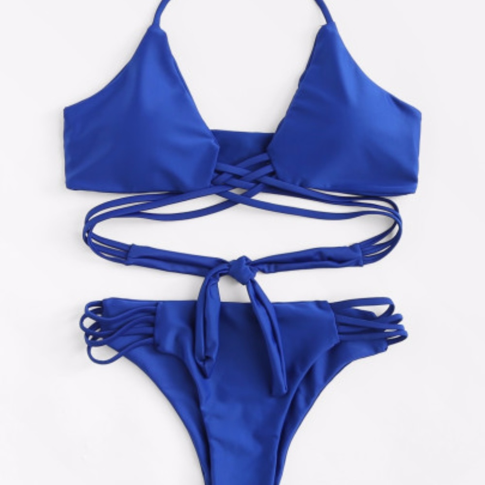 Criss Cross Bikini Set